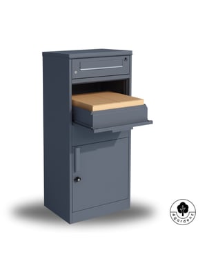 4gardenz ® pakketbrievenbus met apart postvak anti-diefstal staande pakketbox