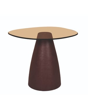 Brix bijzettafel mylon burgundy 50cm -