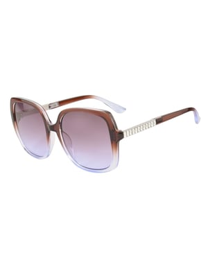 Oversized Square Rhinestone Sunglasses