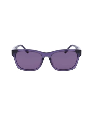 All Star 501 Sunglasses Purple Rectangular Frame