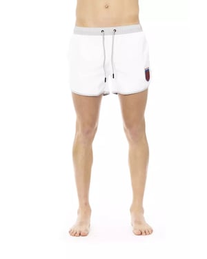 Zwemshorts met logodetail