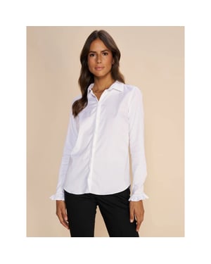 Mos Mosh 144070 101 mm mattie flip shirt white