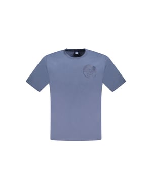 T-shirt med kort ärm och rund hals