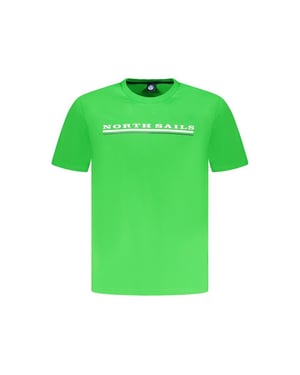 Crew Neck Tee Lime Green Ns23ss001