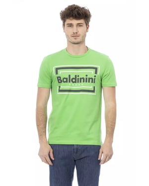 Box Logo T-shirt Limegrön