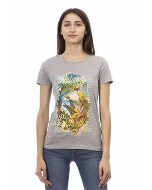 Papegaai Graphic T-shirt Korte Mouwen Casual Top
