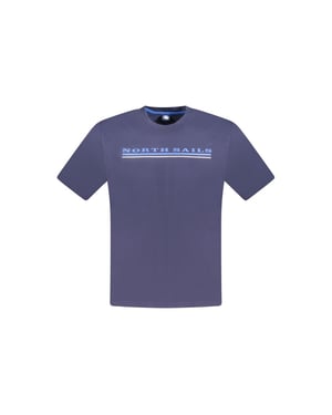 T-shirt med kort ärm och rund hals
