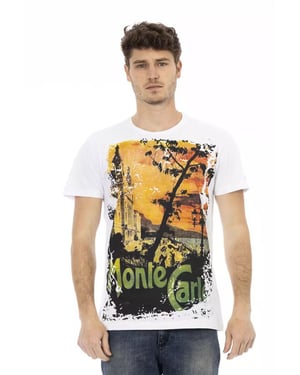 Montecarlo Grafische T-shirt Korte Mouwen Ronde Hals