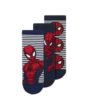 Name It Jongens sokken nmmadus 3-pack spider-man