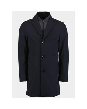 Mario Fiorenzo Wollen jas harvey 5001h/1 navy