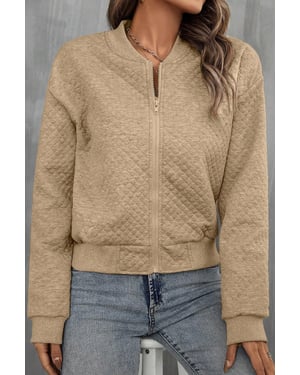 Quilted Zipup Jacket