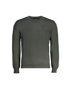Crew Neck Tröja Enfärgad Stil