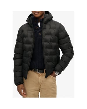 Hooded Puffer Lightweight Jacket