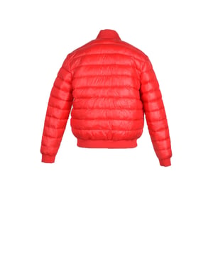 Casual Padded Jacket Red