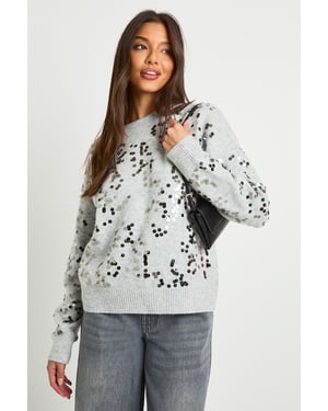 All Over Sequin Jumper