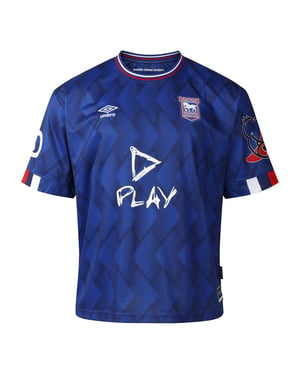 Umbro Heren Ed Sheeran Ipswich Town FC Shirt (Blauw)
