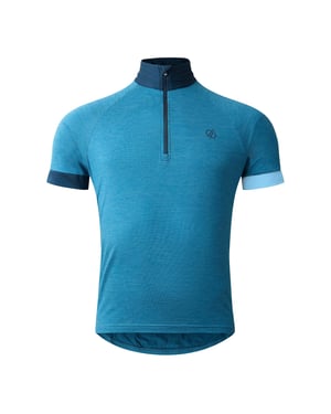Dare 2B Heren Pedal It Out II Jersey (Blauw staal gemêleerd)