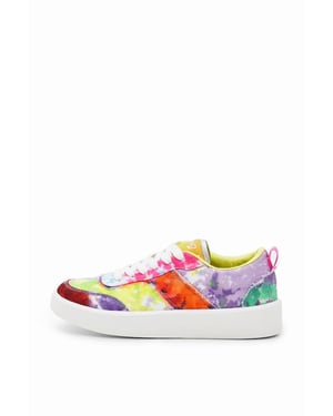 Tiedye Regenboog Sneakers Casual Lowtops