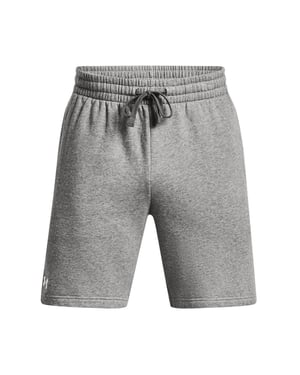 Under Armour Heren Rival Fleece Korte Broek (Kasteel Rots/Wit)