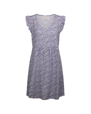 Trespass Dames/Dames Gertha Daisy Jersey Jurk (Grijs/lichtroze)