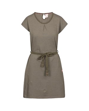 Trespass Womens/Ladies Lidia Round Neck Cotton Dress (Herb Stripe)