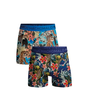 Muchachomalo Jongens 2-pack boxershorts irezumi