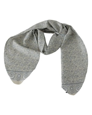 Ermanno Scervino Silk Scarf Floral Print
