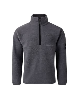 Dare 2B Mens Twin Tip Fleecejacka med halv dragkedja (Järngrind)