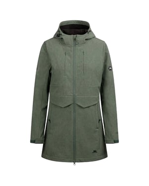 Trespass Dames/Dames Aylmer Zachte Shell Jas (Groene wilg)