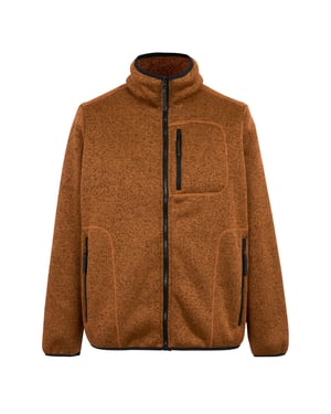 Regatta Heren Barlee Marl Full Zip Fleecejack (Geglazuurde Gember)