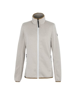 Regatta Elzie Fleecejacka med full dragkedja, dam/dam (Stone White/Soft Taupe)
