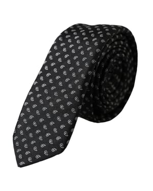 Paisley Stropdas Slim Fit