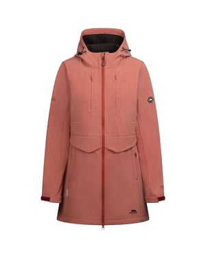 Trespass Dames/Dames Aylmer Zachte Shell Jas (Sienna gebrand Marl)