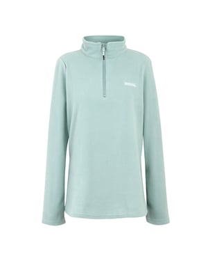 Regatta Great Outdoors Womens/Ladies Sweetheart 1/4 Zip Fleece Top (Green Haze)