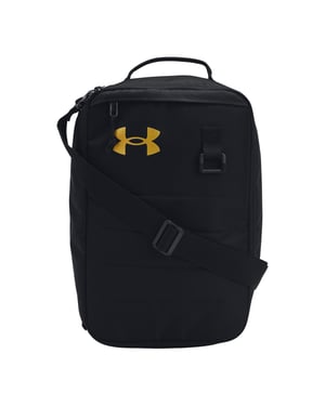 Under Armour Contain Logo Shoe Bag (Black/Metallic Gold)