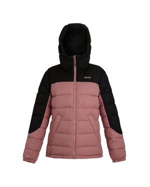 Regatta Womens/Ladies Aldthorn Quilted Jacket (Dusty Rose/Black)