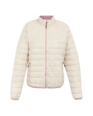 Regatta Womens/Ladies Hillpack II Insulated Padded Jacket (Light Vanilla/Lilas)