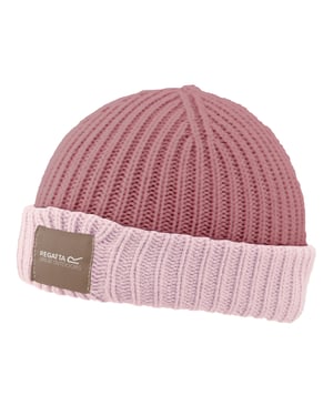 Regatta Kinderen/Kinderen Connora Fisherman Logo muts (Stoffige Roos/Lotus Roze)