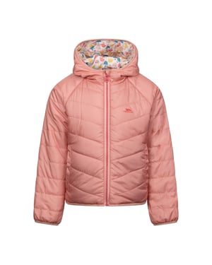 Trespass Childrens/Kids Dessie Reversible Padded Jacket (Mid Rose)