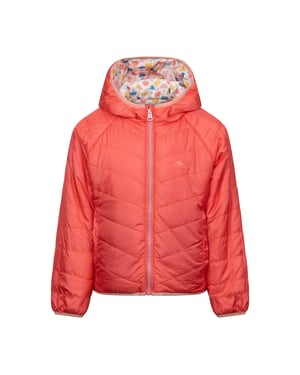 Trespass Kinder/Kinder Dessie Omkeerbaar Gewatteerd Jasje (Zacht oranje)