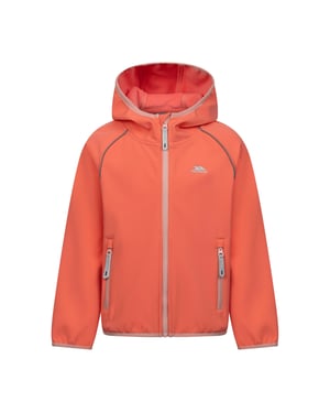Trespass Kinder/Kinder Belmoon Zachte Shell Jas (Zacht oranje)