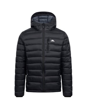 Trespass Mens Mikail Padded Jacket (Black)