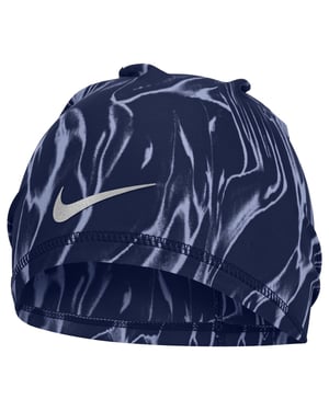 Nike U Peak Marble Dri-FIT Uncuffed Beanie (Blue)