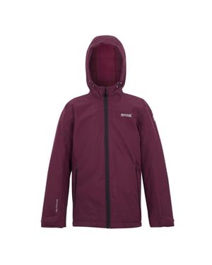 Regatta Frelton Waterdichte Jas voor Kinderen/Kinderen (Vijg/Dark Pimento)