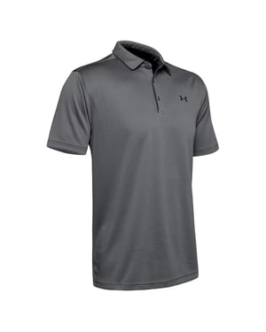 Under Armour Heren Tech Poloshirt (Grafiet/Zwart)