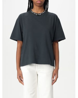 Crystalversierde Ontspannen T-shirt