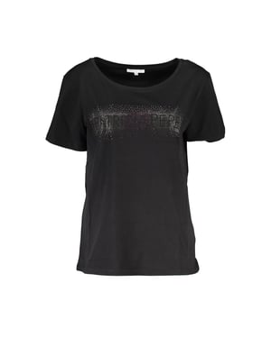 Rhinestone Versierde T-shirt