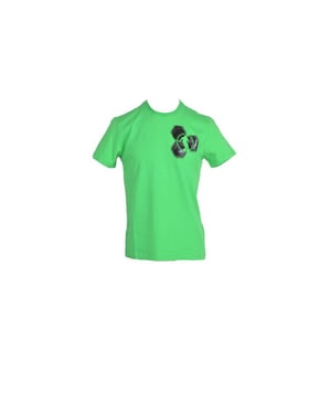 Kortärmad T-shirt med rund hals och grafik