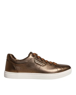 Leather Low Top Sneakers