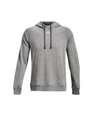 Under Armour Unisex Adult Rival Fleece Hoodie (Castle Rock/Light Heather)